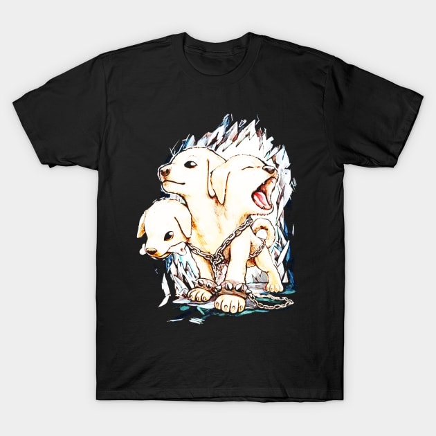 Ceberus Junior Dog T-Shirt by dotanstav